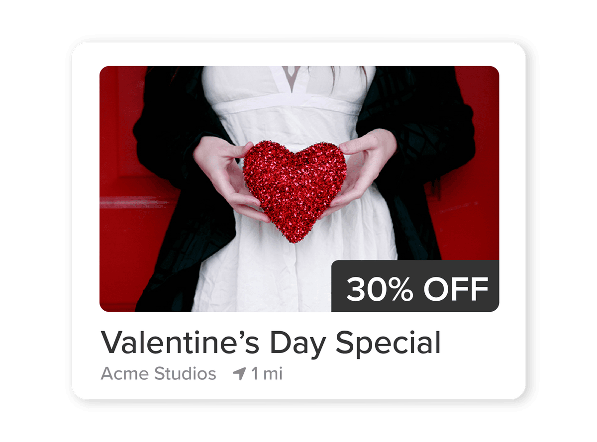 Vagaro valentines day daily deal