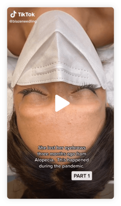Beverly Hills Microblading TikTok