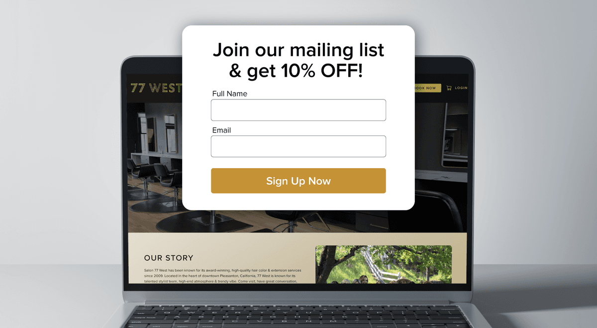 Add Popups to Your MySite