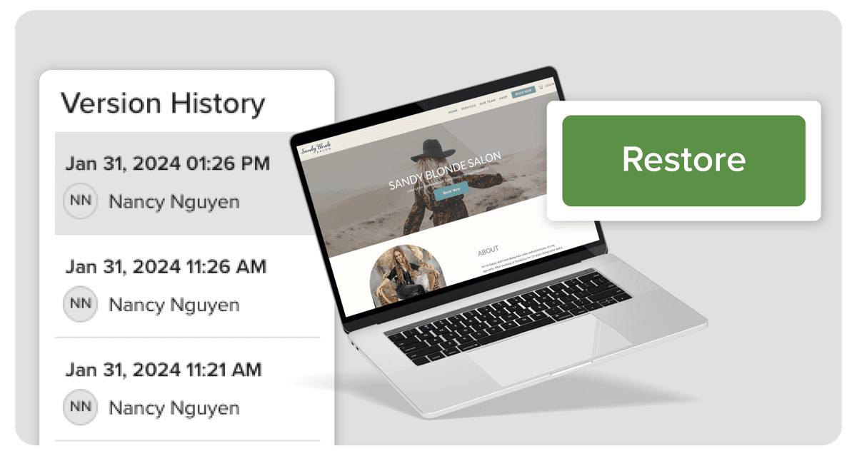 Revert to a Previous Version