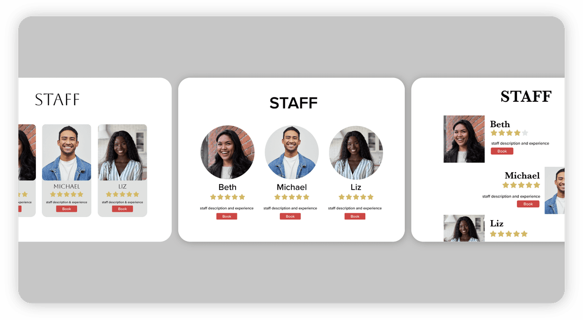 Enhance Your Business's Online Presence with the Updated Staff Component