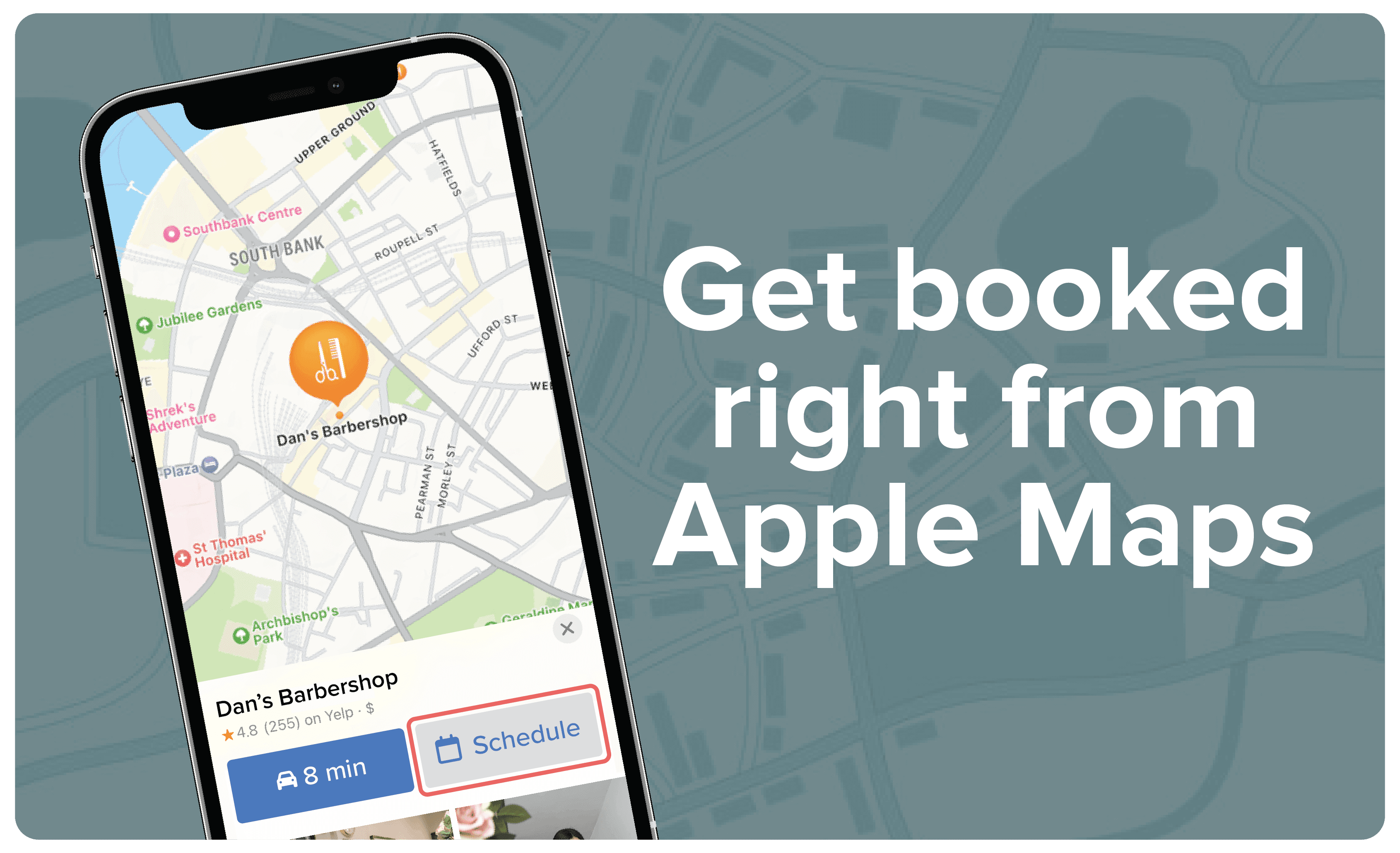 Apple Maps Booking