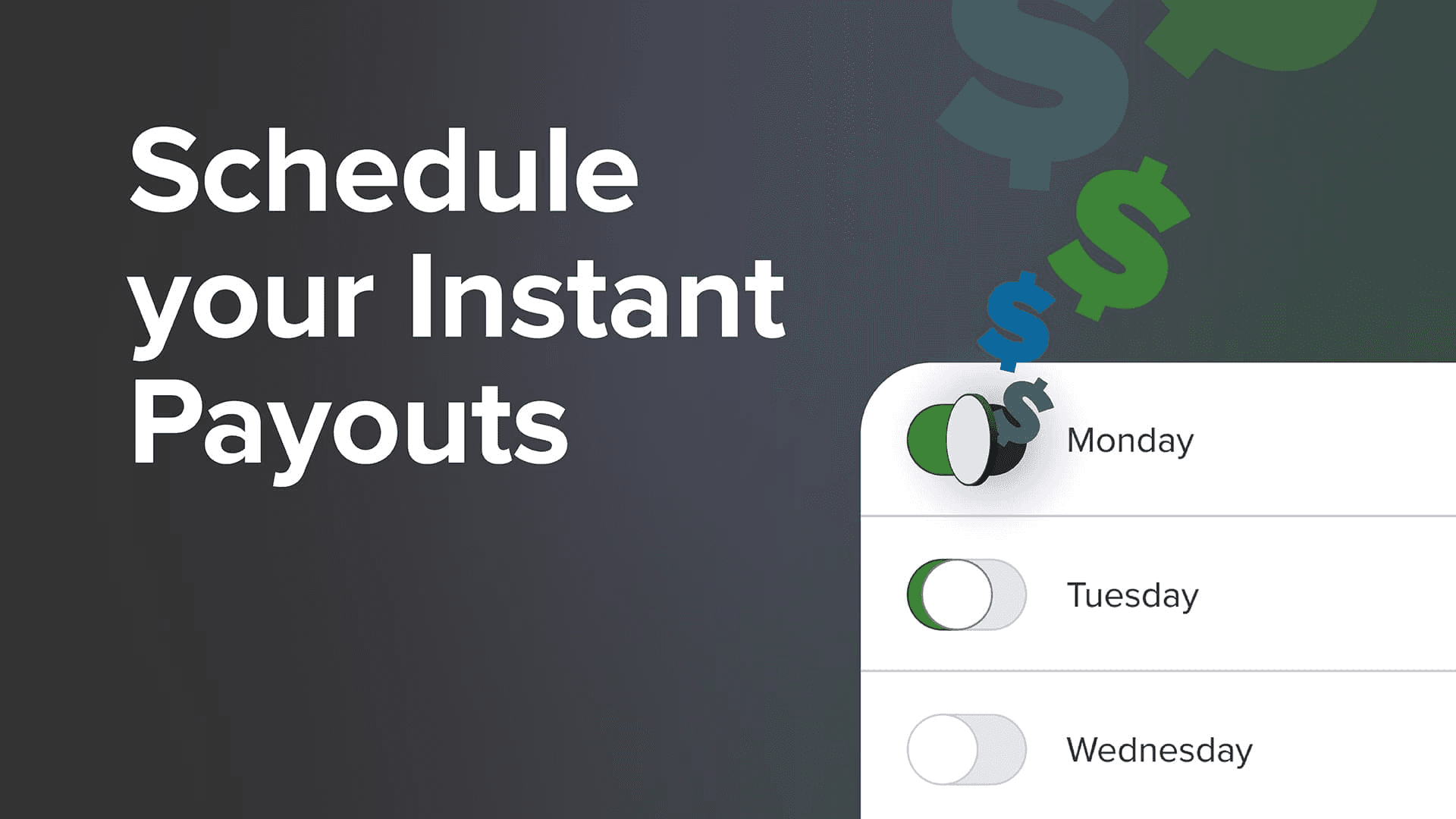 Schedule Same-Day Deposits