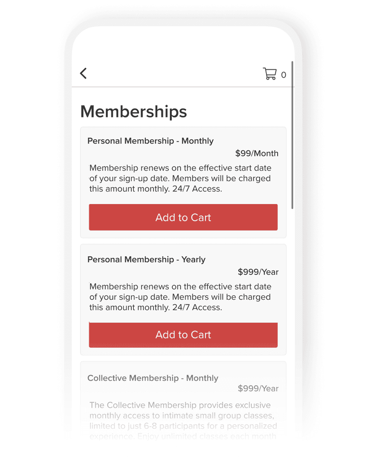 Grow steady revenue with memberships