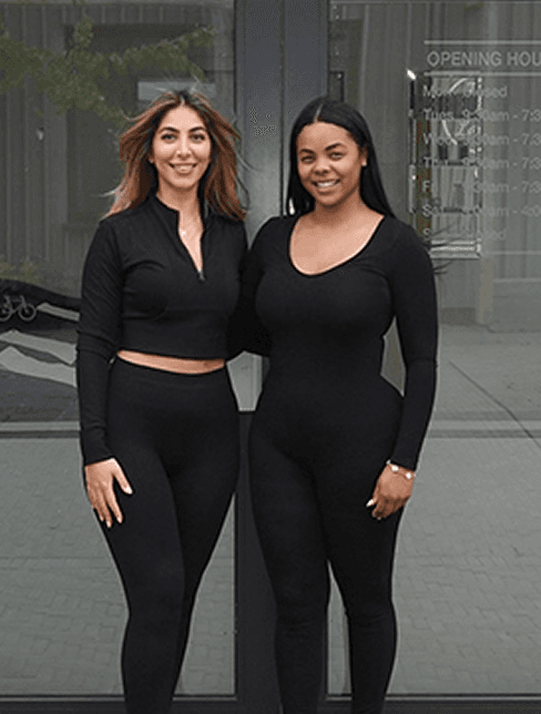 Bianca W and Sandra A