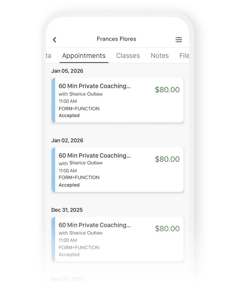 Keep client data that drives results