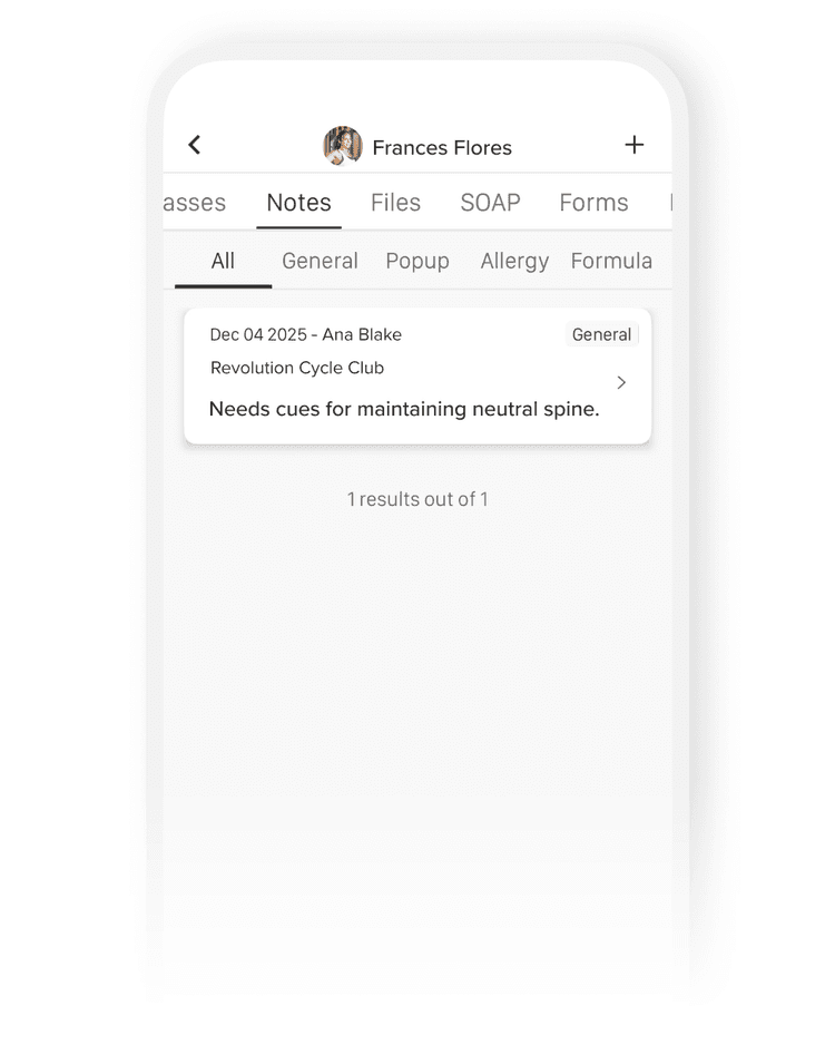Track member progress