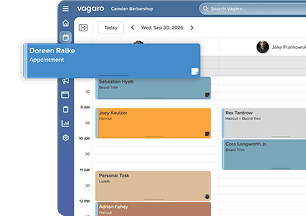 Vagaro dashboard