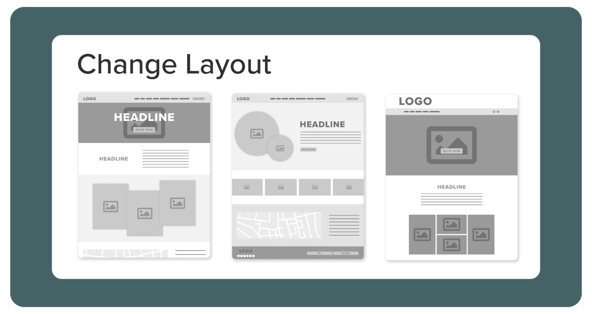 Change Your Website Layout