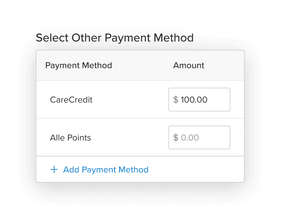 Create New Payment Methods