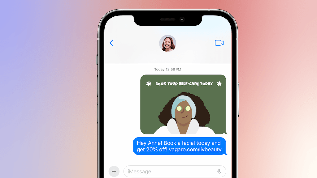 How Images in Vagaro Text Marketing Skyrocket Engagement & Sales