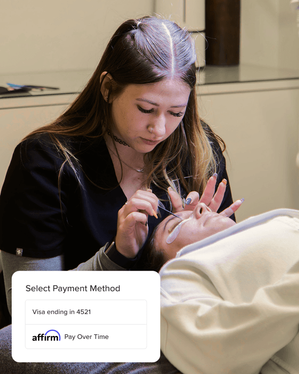 Let clients pay over time