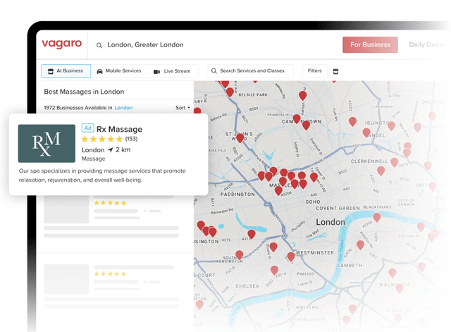 Put your massage business on the map