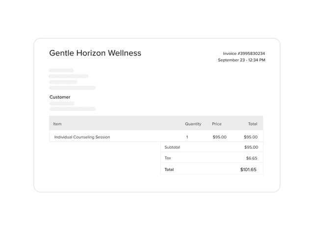 Streamlined billing and payments