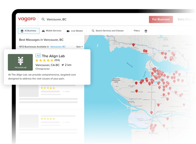 Get discovered on Vagaro Marketplace