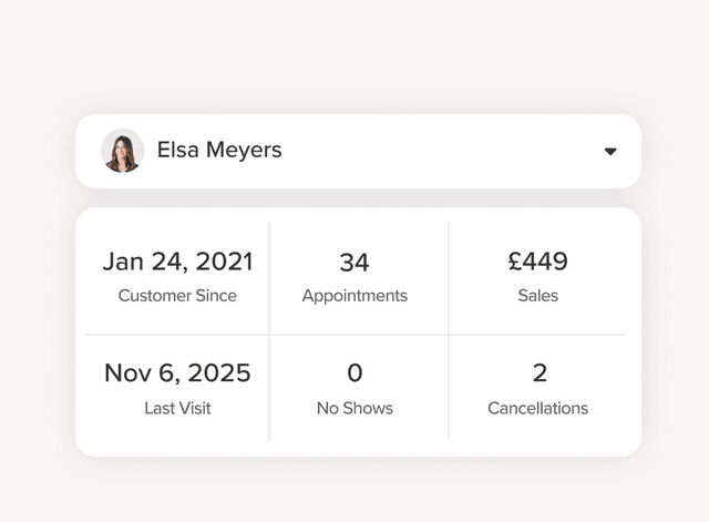 Easy access to client info