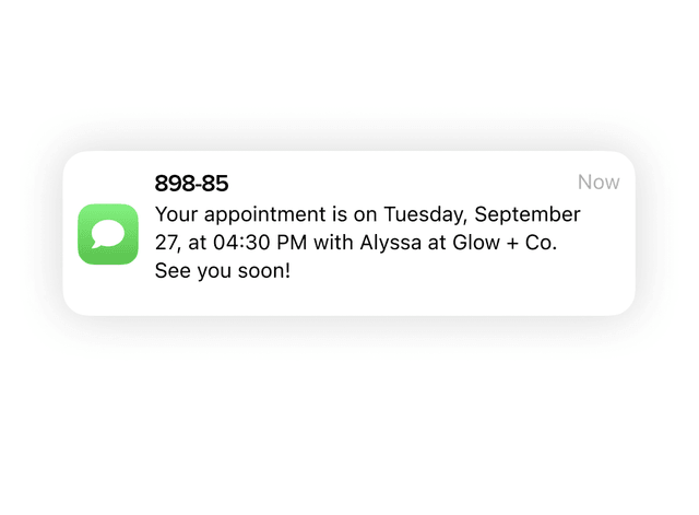 Automated notifications
