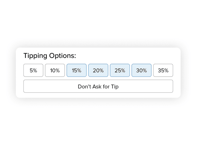Add tip options